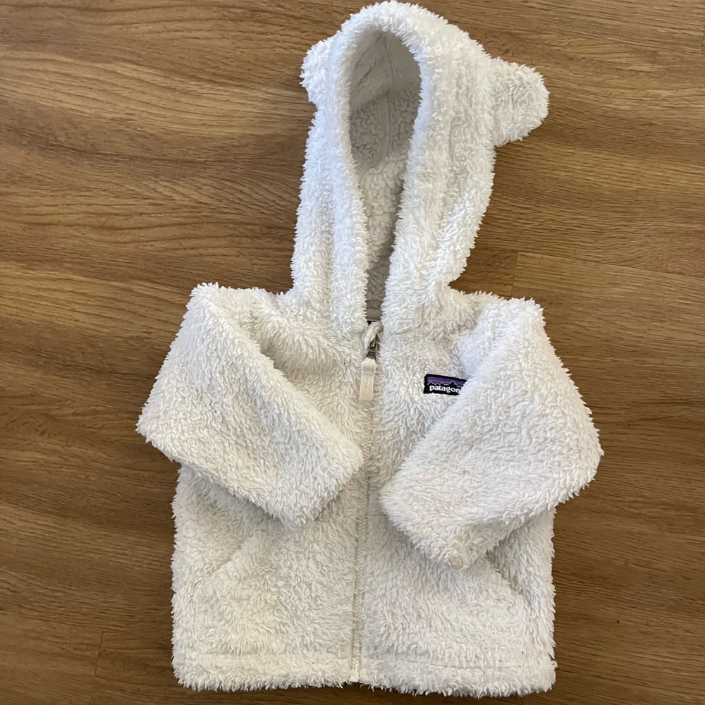 Patagonia Fleece Bear Baby Jacket